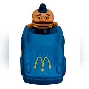 1988 McDonald's Hamburgler Happy Meal Toy Pull Back Car